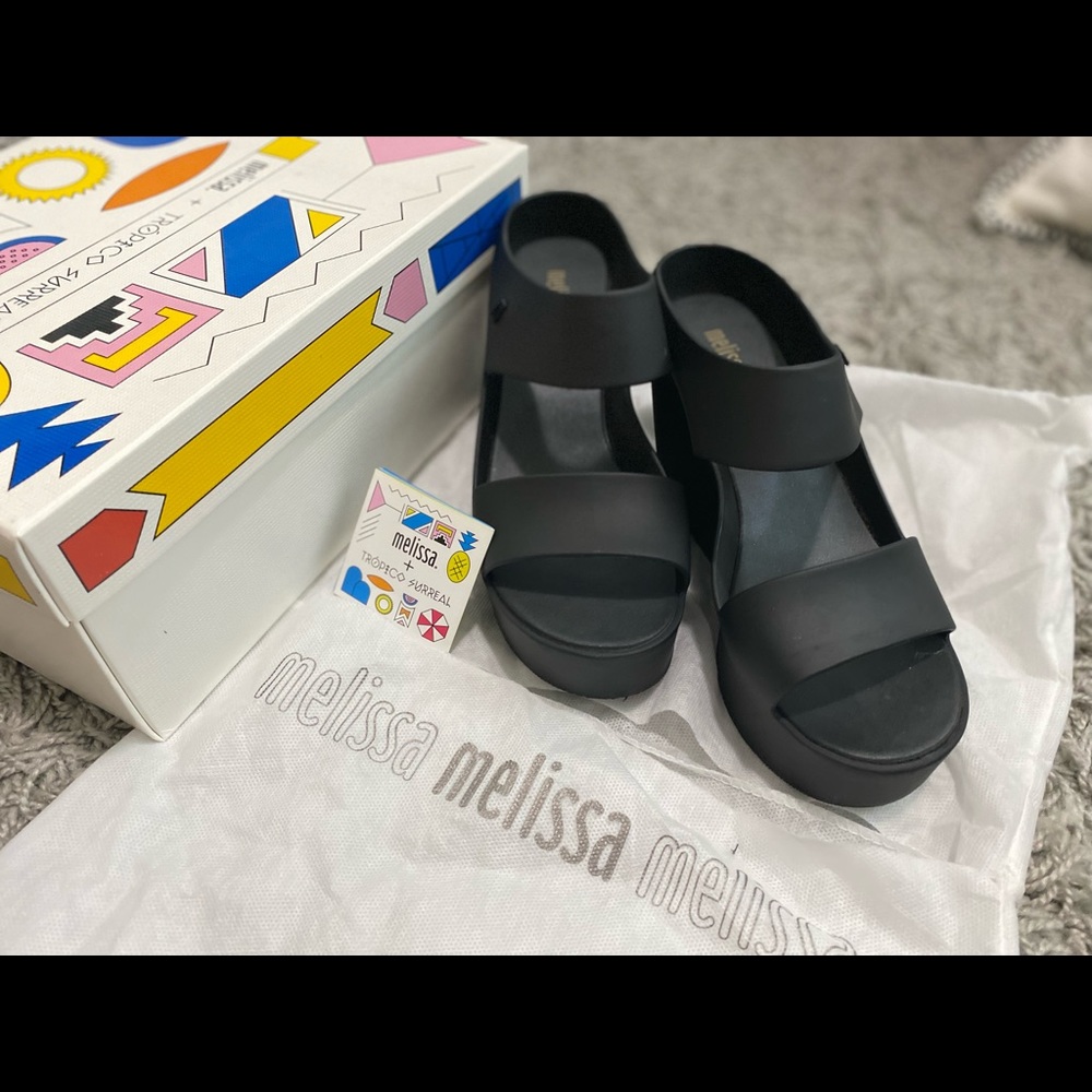 Melissa Tropico Surreal Creative Wedge Sandals